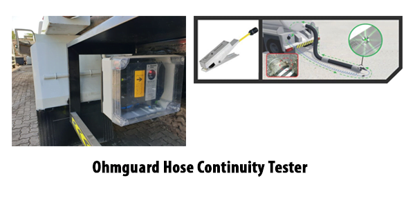 ohmguard-hose-continuity-tester-newson Static Grounding Device